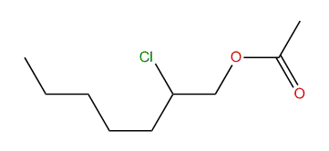 2-Chloroheptyl acetate